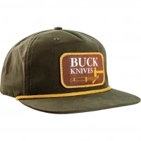 Бейсболка Buck Vintage Logo, зеленая купить в Калуге