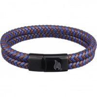 Браслет Zippo Braided Leather Bracelet (22 см) купить в Калуге