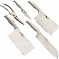 Набор кухонных ножей на подставке HuoHou 6-Piece Stainless Steel Kitchen Knife Set купить в Калуге