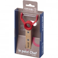 Нож для чистки овощей Opinel Peeler, деревянная рукоять, нержавеющая сталь, коробка купить в Калуге