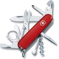 Нож перочинный Victorinox Explorer, сталь X55CrMo14, рукоять Cellidor®, красный купить в Калуге