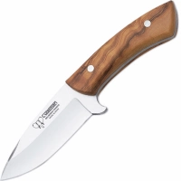 Нож с фиксированным клинком Cudeman Cuchillo Desollador, сталь 440 Stainless Steel, рукоять оливковое дерево купить в Калуге