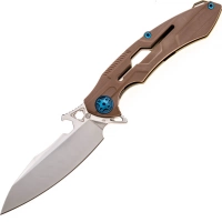 Нож складной Rikeknife M3 Brown, сталь 154CM, рукоять титан/G10 купить в Калуге