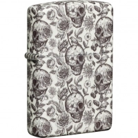 Зажигалка Skeleton Glow in the Dark Green ZIPPO купить в Калуге