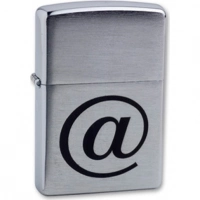 Зажигалка ZIPPO Internet Brushed Chrome, латунь с ник.хром. покрыт., серебр., матов., 36х56х12 мм купить в Калуге