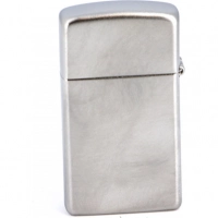 Зажигалка ZIPPO Slim® с покрытием Satin Chrome™, латунь/сталь, серебристая, матовая, 30х10×55 мм купить в Калуге